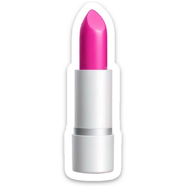 Pink lipstick sticker