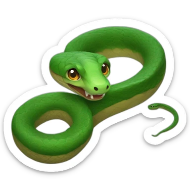 Dz snake sticker