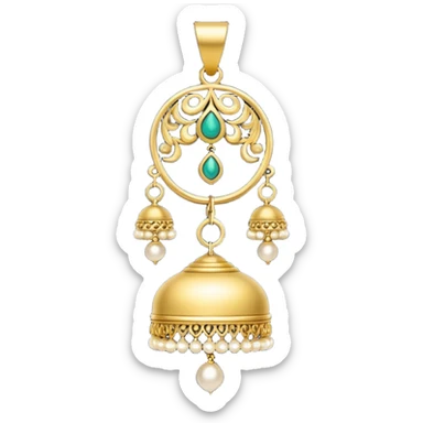 Jhumka single sticker