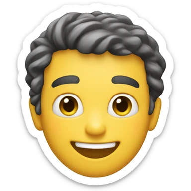 auto con persona feliz sticker