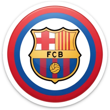 generate Barcelona official logo  sticker