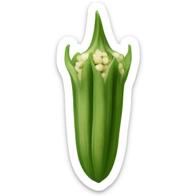 Okra sticker