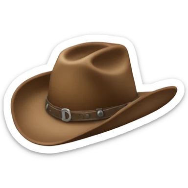 cowboy hat sticker