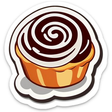 Cinnamon bun  sticker