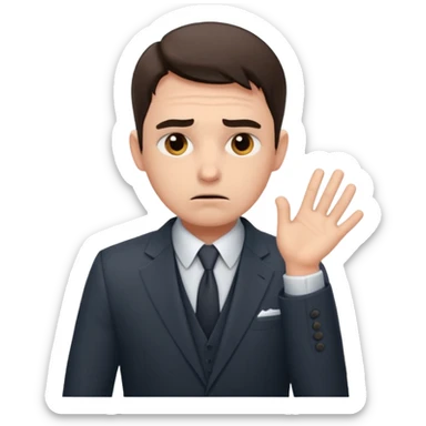 trader struggeling sticker