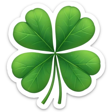 five leaf clover same one as in black clover sticker