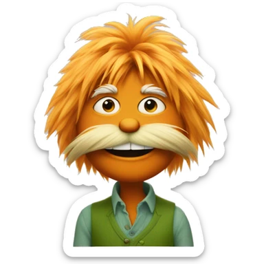 the lorax sticker