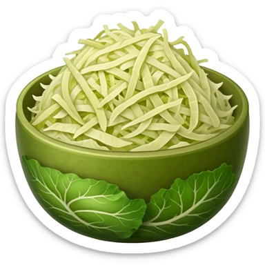 Sauerkraut can sticker