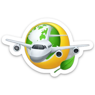 Sustainable aviation fuel sticker