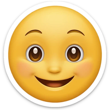 happy face sticker