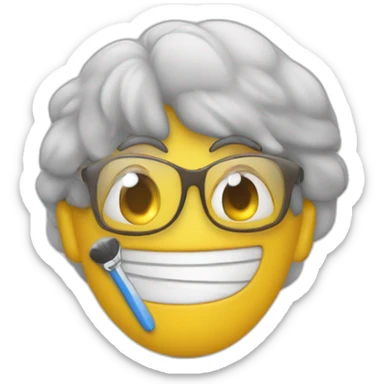 DRH qui fait un doigt d'honneur sticker