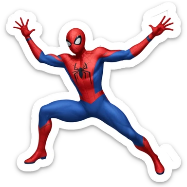 do a spider man dancing sticker