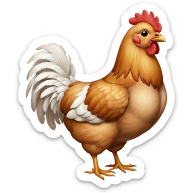 chicken sticker
