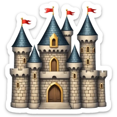 luxurious castle sticker