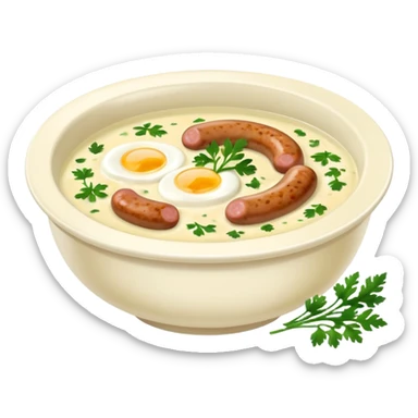 polish zurek soup sticker