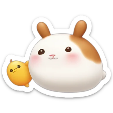 Molang and Piu piu sticker
