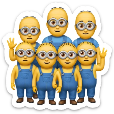Minions sticker