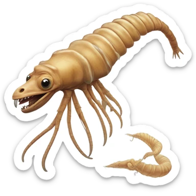 Apex Predator Anomalocaris sticker