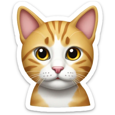 earn money online beautiful cat sticker