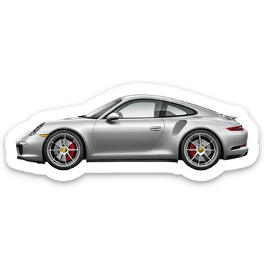 Porsche 911 Coupe Carrera 4S 3.0 2024  sticker