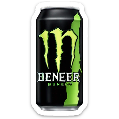 Monster energy drink iphone ios 16 style sticker