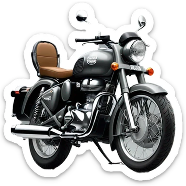 royal enfield classic 350 gunmetal grey sticker