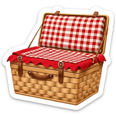 picnic basket sticker