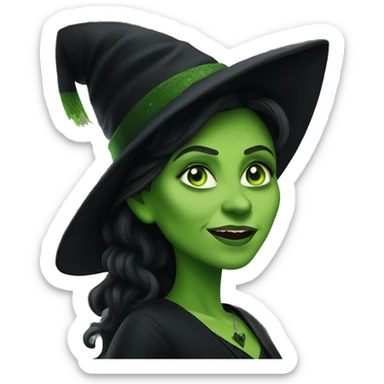 Wicked movie elphaba  sticker