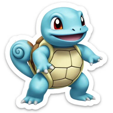 Pokemon squirtle sticker