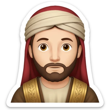 boaz - man from the bible sticker