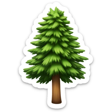 Pine sticker