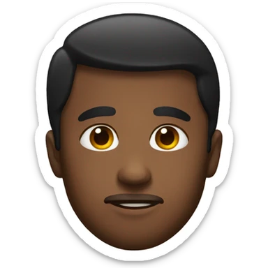 raising an eyebrow  sticker