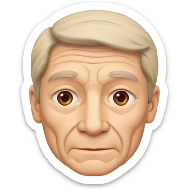 1800's european male sticker