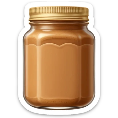 almond butter sticker