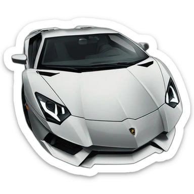 Lamborghini aventador SVJ sticker