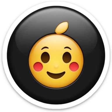 Play buttons black sticker