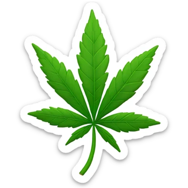 weed joint sticker