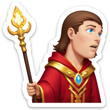 Crimson Spellbinder sticker