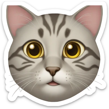 BR cat sticker