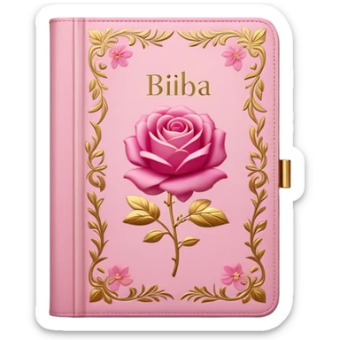 Biblia Rosa sticker