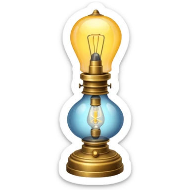 Lamp and Electric light sticker