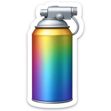Spray Paint Can sticker