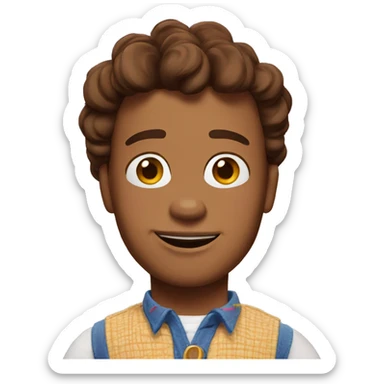 Doll from Toy Story sticker