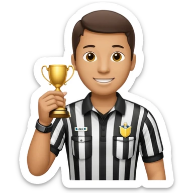 football referee with a vessel  sticker