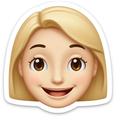 😀+😉 wink and smile  sticker