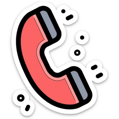 telephone sticker