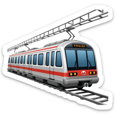 Delhi metro rail🚇 sticker