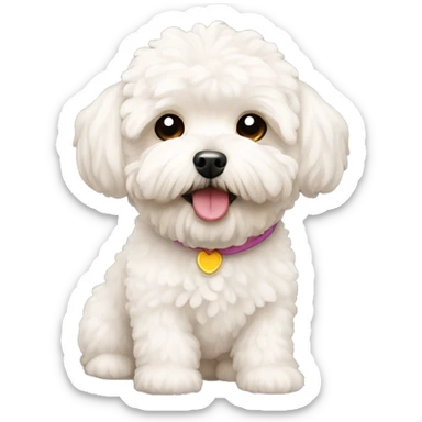 Maltipoo sticker