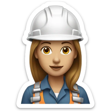 Woman-Civil-Engineer sticker