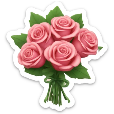 Bouquet of roses sticker
